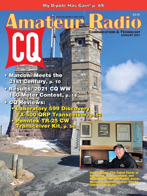 Cover image for CQ Amateur Radio